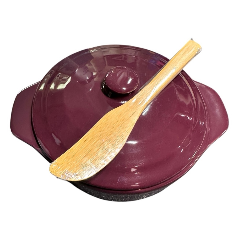 PETIT MAISON STONEWARE WILDLY DELICIOUS COVERED CASIS BRIE BAKER (VGUC)